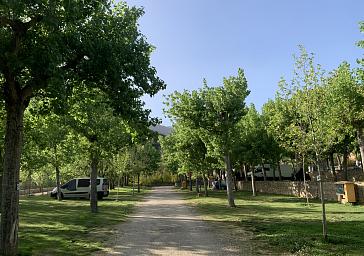 Pitches at Camping El Puente