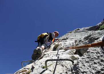 Vías ferratas en Rodellar