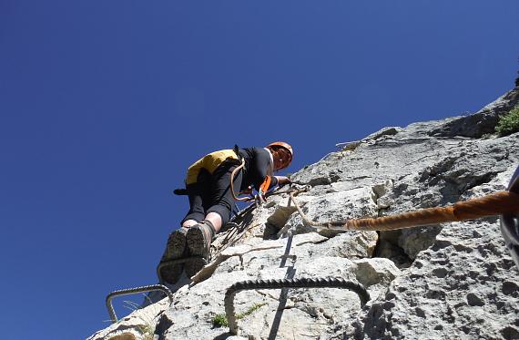 Via ferrata à Rodellar