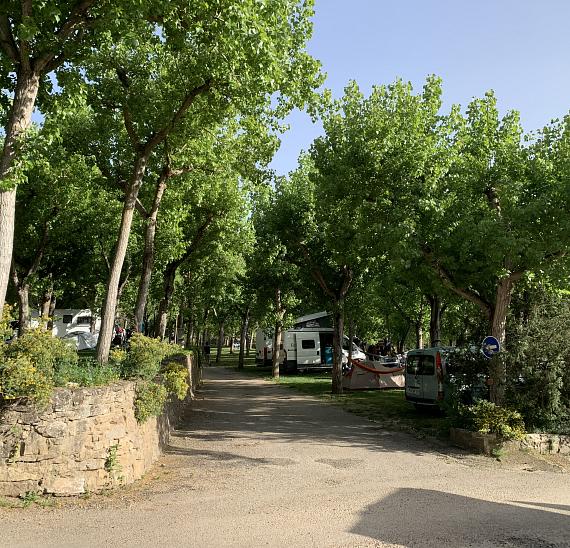 Pitches at Camping El Puente