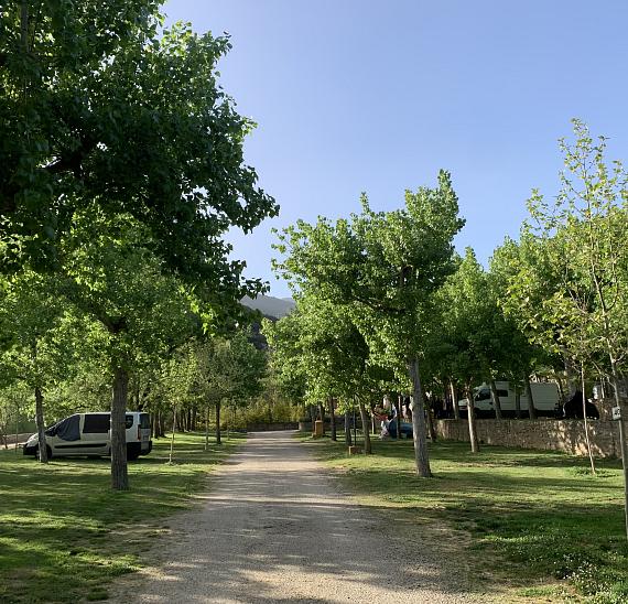 Pitches at Camping El Puente