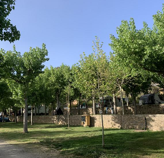 Pitches at Camping El Puente