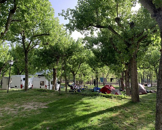 Pitches at Camping El Puente