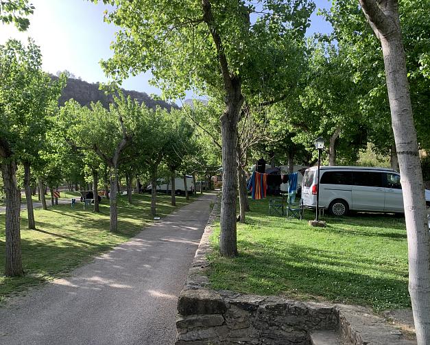Pitches at Camping El Puente