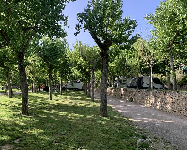 Pitches at Camping El Puente
