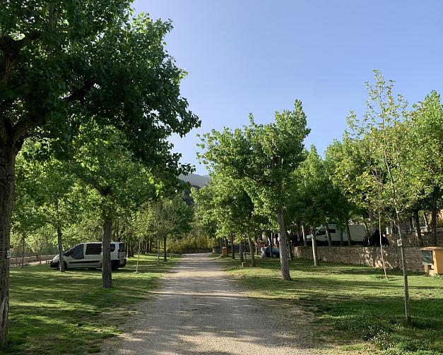 Pitches at Camping El Puente