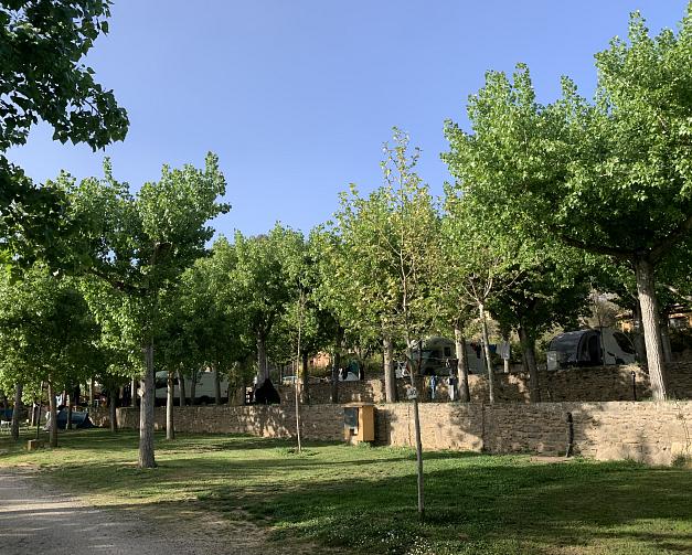 Pitches at Camping El Puente
