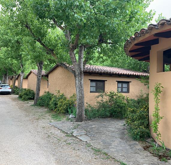 Bungalows op Camping El Puente