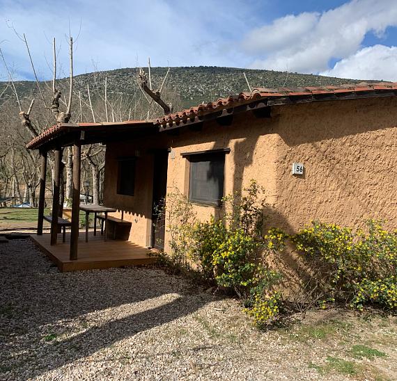 Bungalows op Camping El Puente