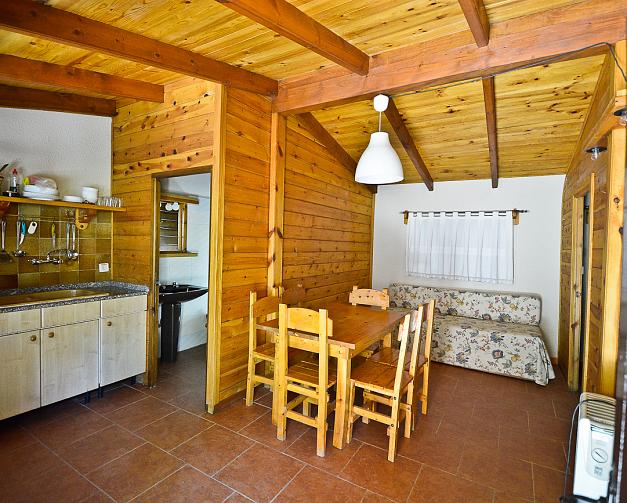 Bungalows op Camping El Puente