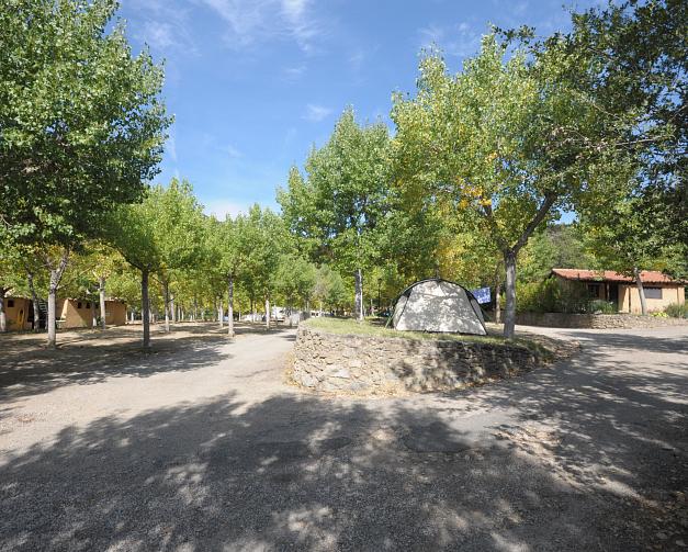 Pitches at Camping El Puente